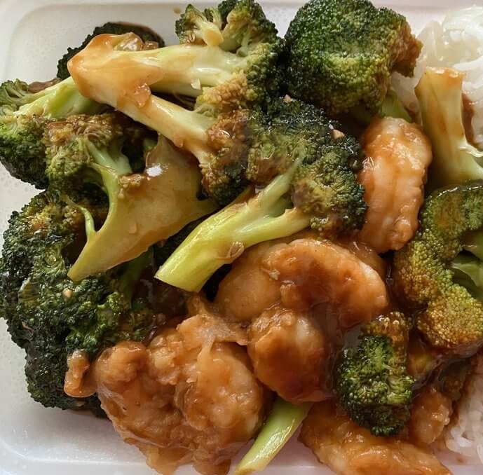 芥兰虾 78. Shrimp with Broccoli