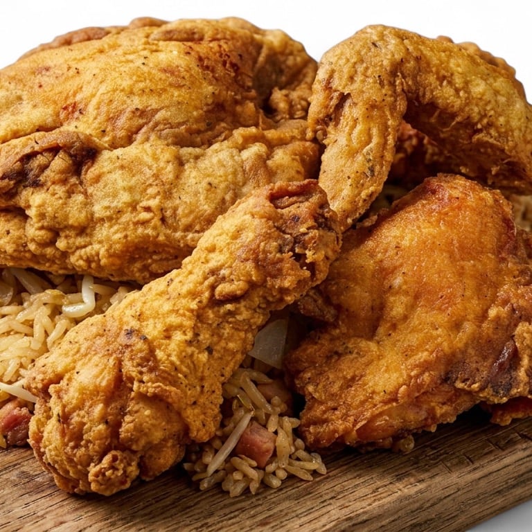 Fried Half Chicken 炸半鸡