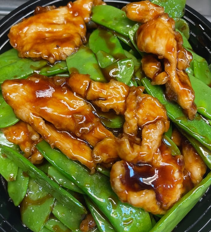 C07. Chicken with  Snow Peas