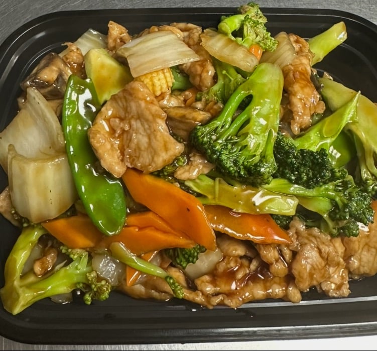80. Pork w. Chinese Veg.