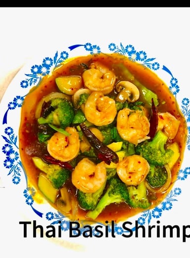 L31. Thai Basil Shrimp