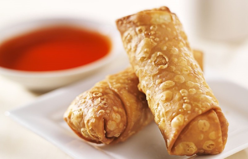 1. Roast Pork Egg Roll (Each) 春卷