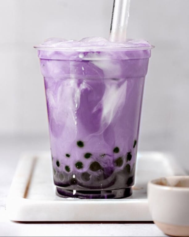 芋头奶茶 Taro Milk Tea