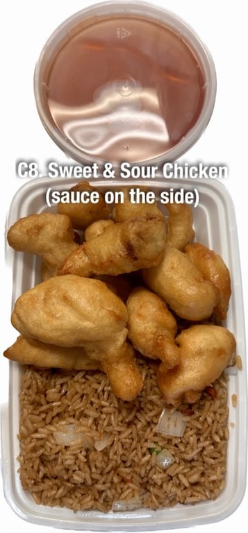 C8. 甜酸鸡 Sweet & Sour Chicken