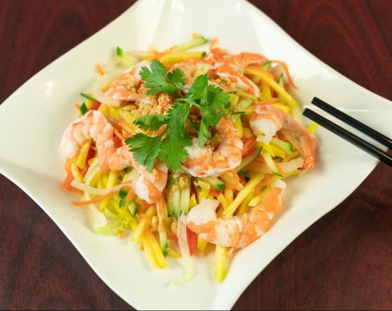 5. Mango Salad (seasonal availability)