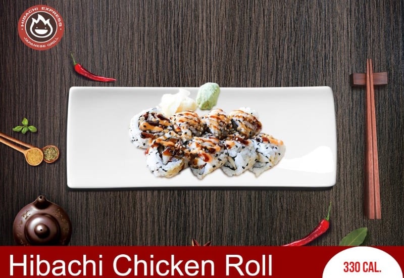 Hibachi Chicken Roll (8 pcs)