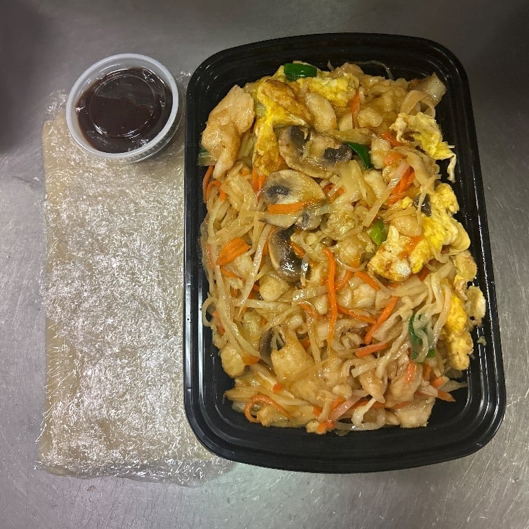 木须鸡<br>64. Moo Shu Chicken