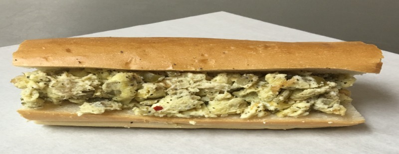 Pepper & Egg Sandwich Image