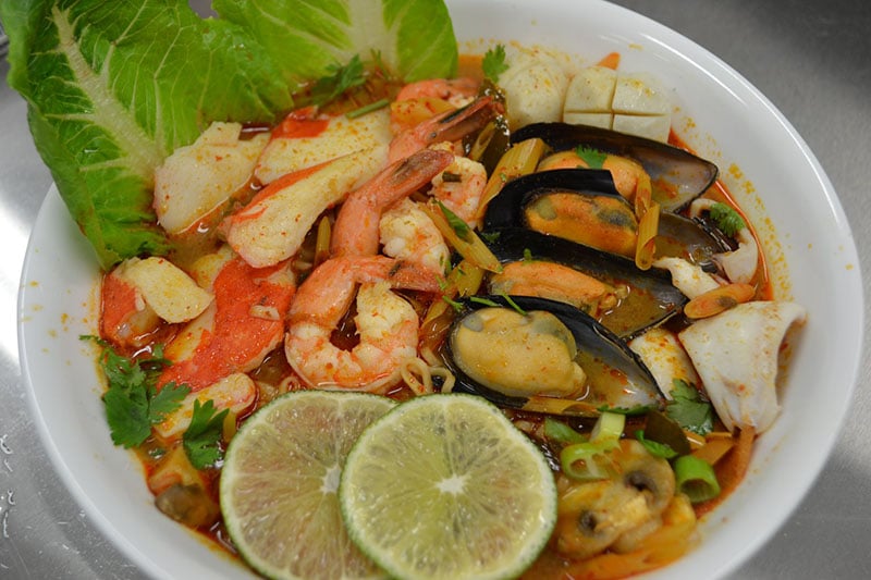 N7. Seafood Tom Yum Ramen Soup Image