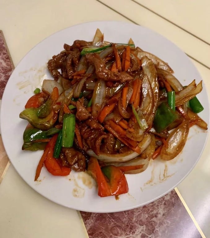 82. Shredded Hot & Spicy Beef
