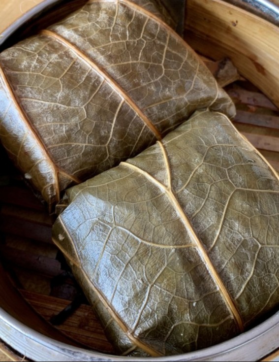 13. Mini Sticky Rice with Lotus Leaves
