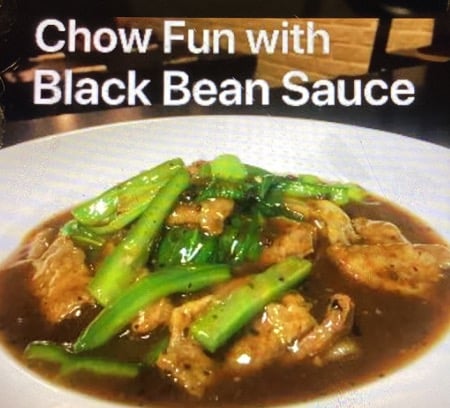 Chow Fun with Black Bean Sauce