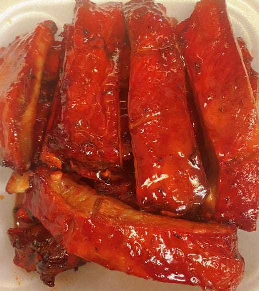 15. 烤排骨 BBQ Spare Ribs (4)