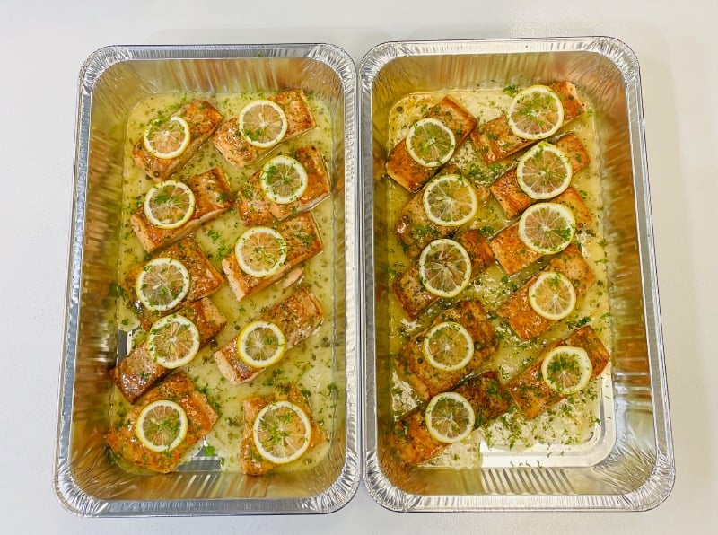 Fresh Salmon Platter
