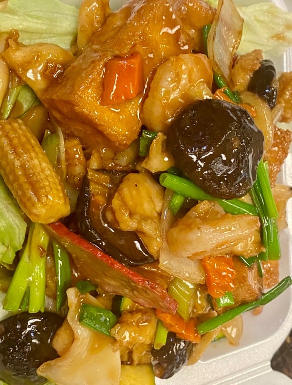 Mixed Meat w/ Fried Tofu