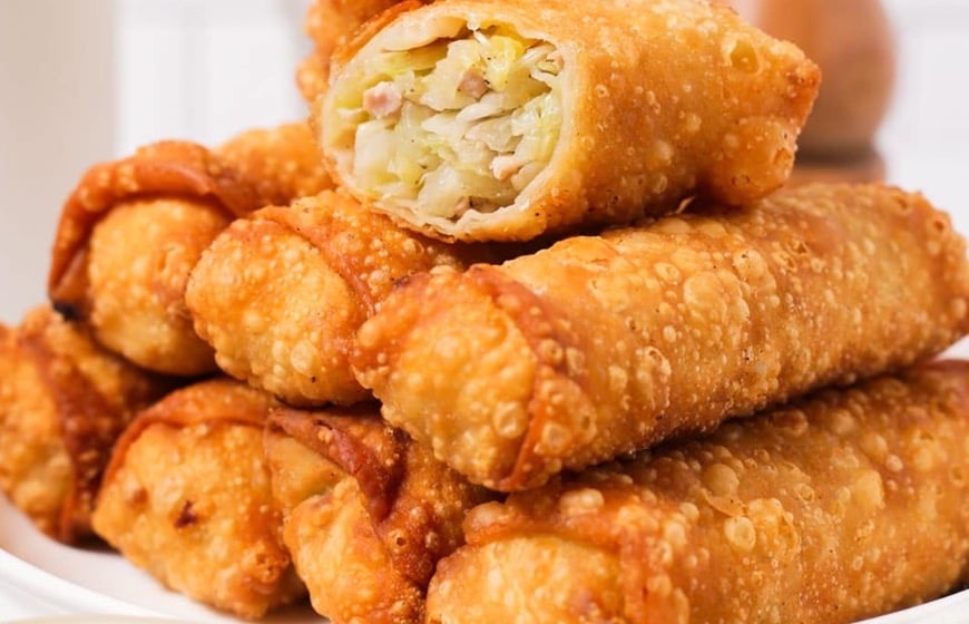 10. 虾卷 Shrimp Egg Roll (Each)
