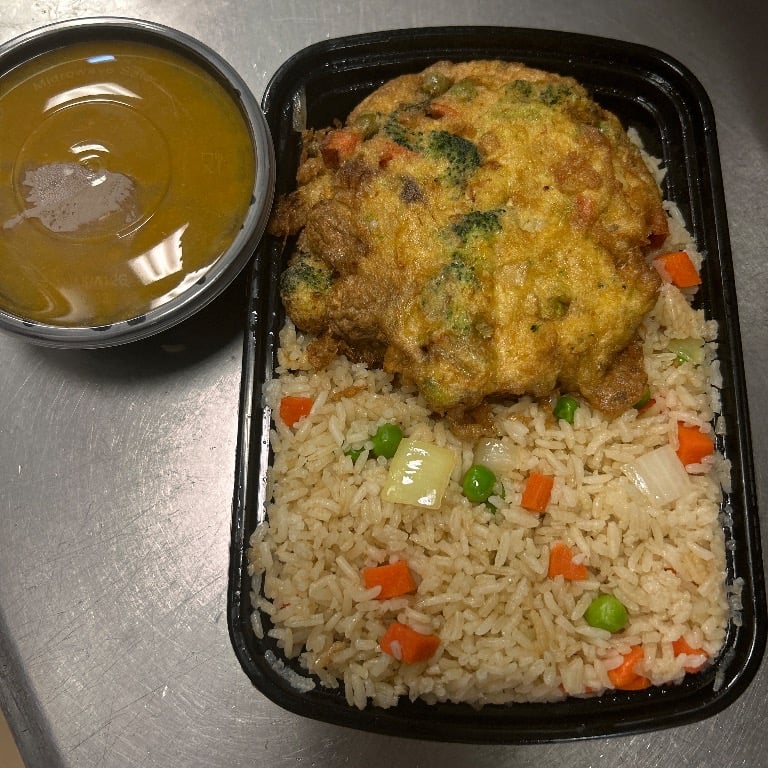 C 菜蓉蛋<br>C31. Veggie Egg Foo Young (2 Patties)
