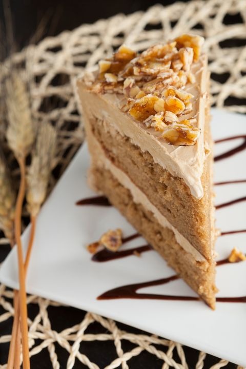 Coffee Almond Cake