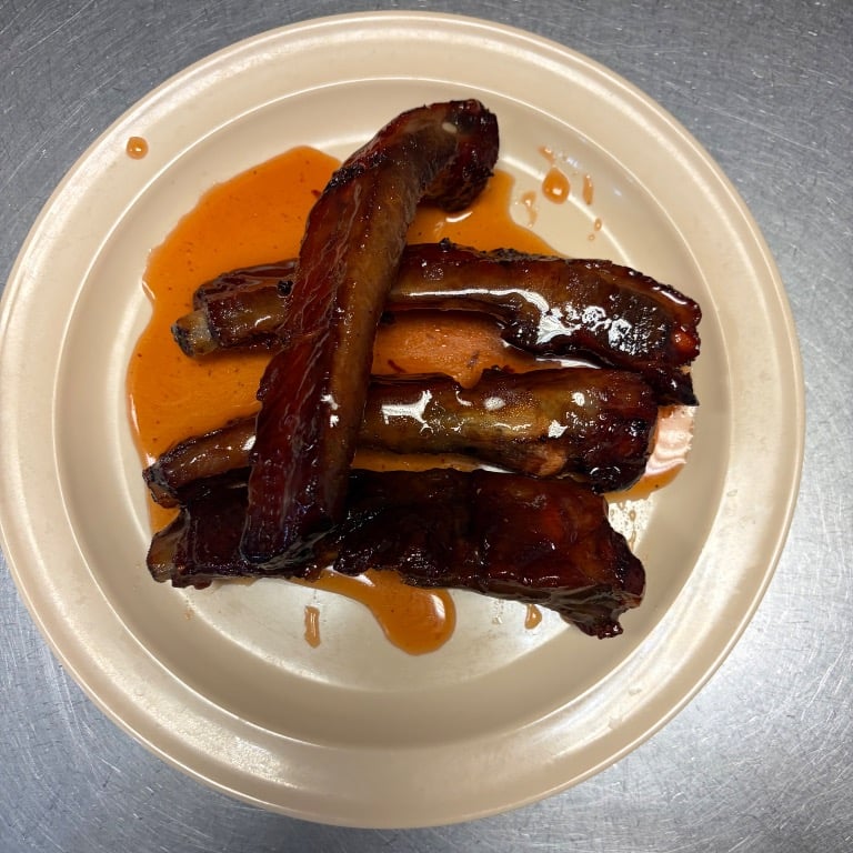 9. Bar-B-Q Spare Ribs (4)