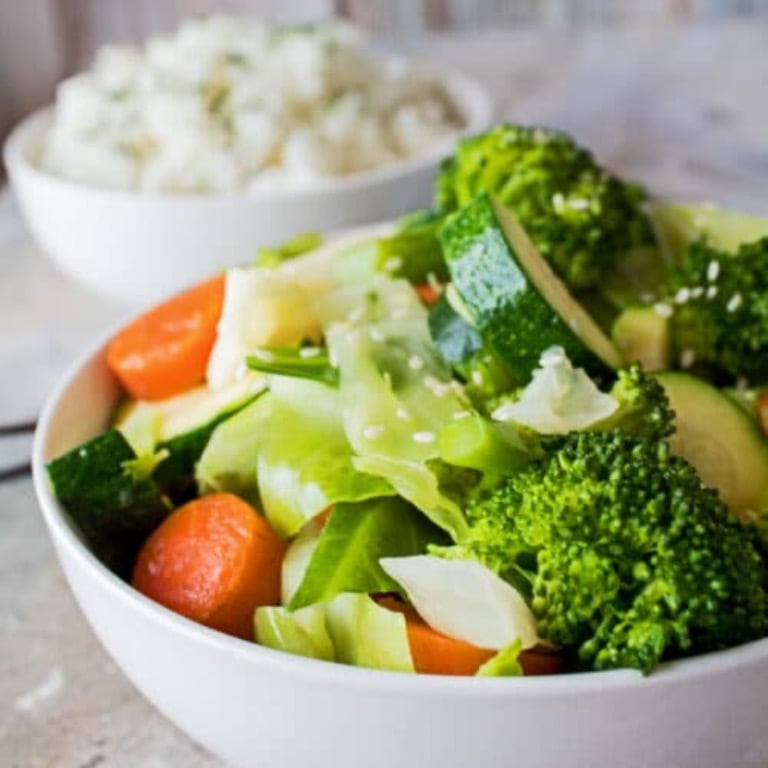 117. Steamed Mixed Vegetables