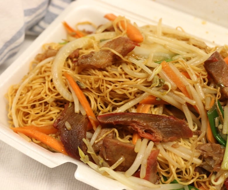 174. Barbecued Pork Chow Mein Noodle 叉烧炒面