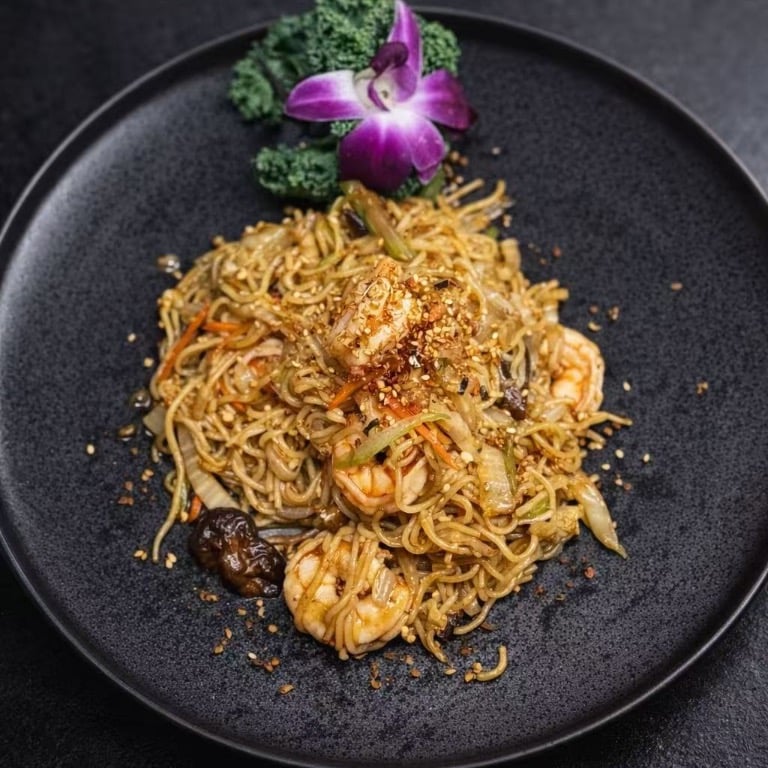 Shrimp Yaki Soba