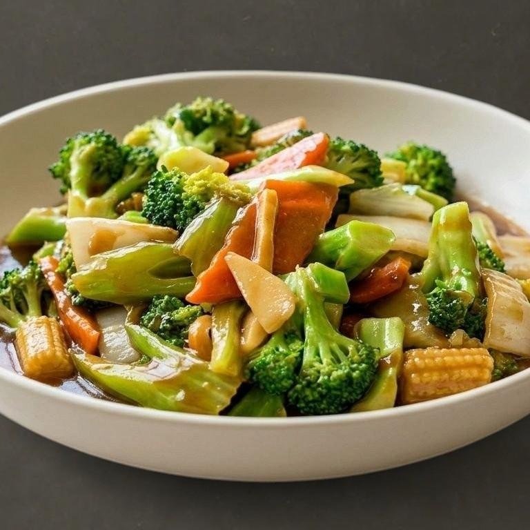 48. 杂菜鸡 <br>Chicken w. Mixed Vegetables