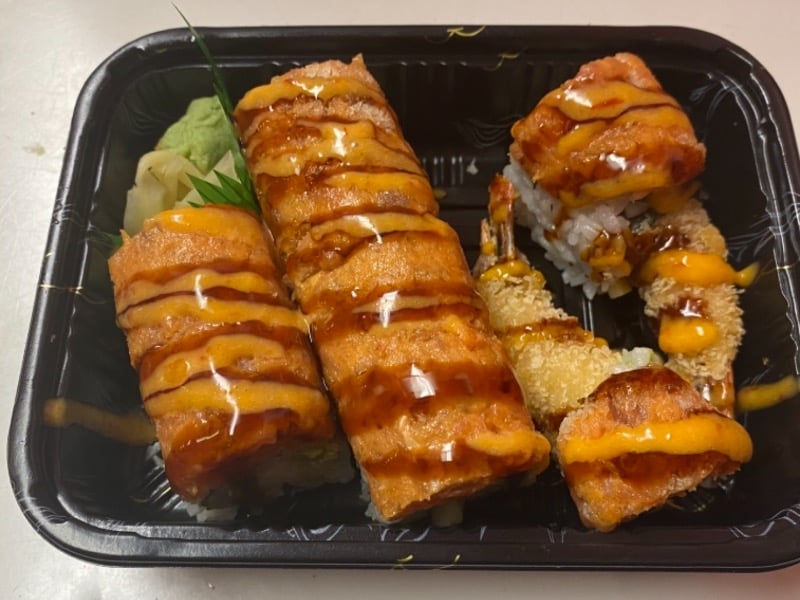 Kumo Asian Fusion - 62 Brick Blvd | 4. Fire Dragon Roll | All Menu Items |  Japanese & Sushi