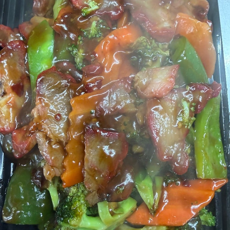 66. Pork w. Garlic Sauce