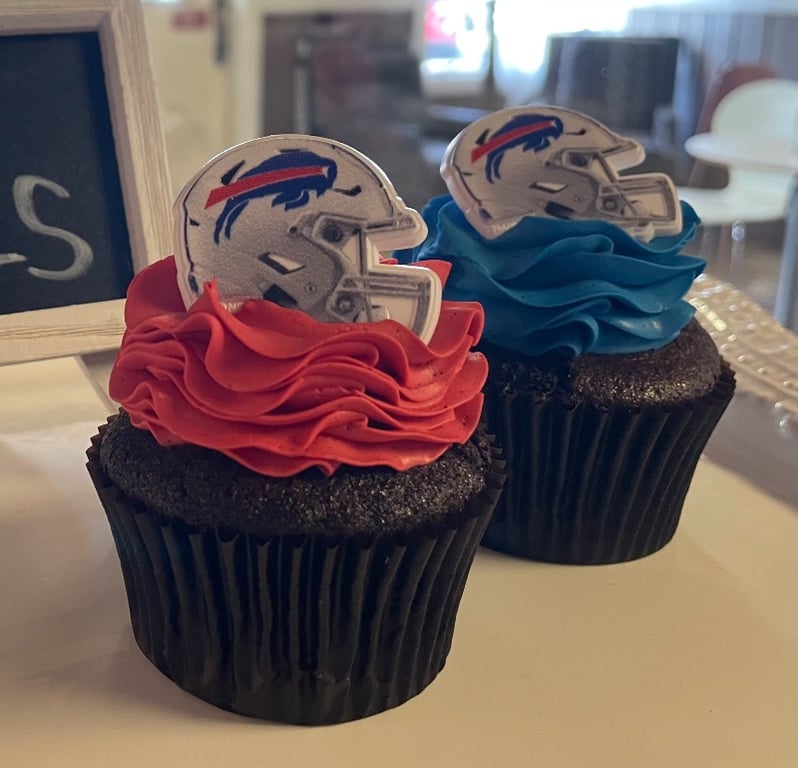 Football Cupcake