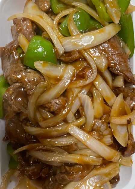 81. 青椒牛 Pepper Steak