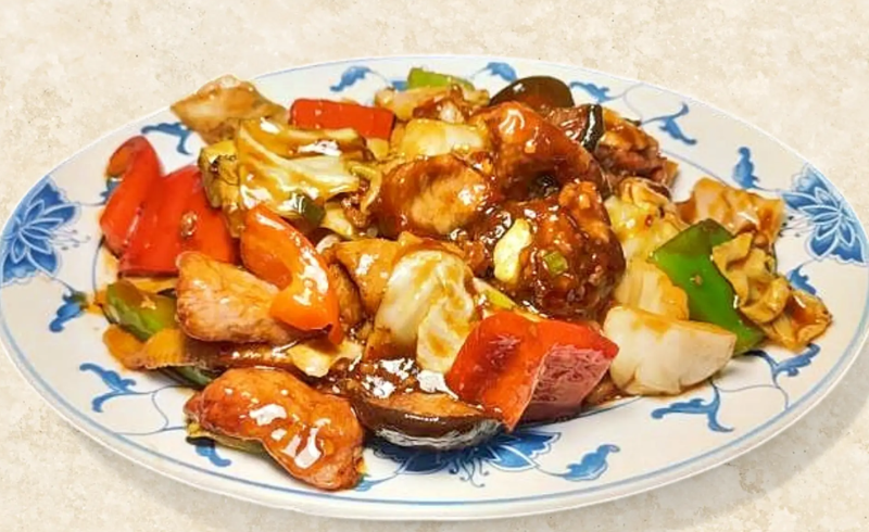 1. 回锅肉 Twice Cooked Pork