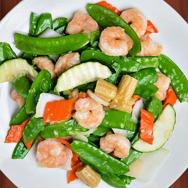 L14. 雪豆虾 Shrimp with Snow Peas