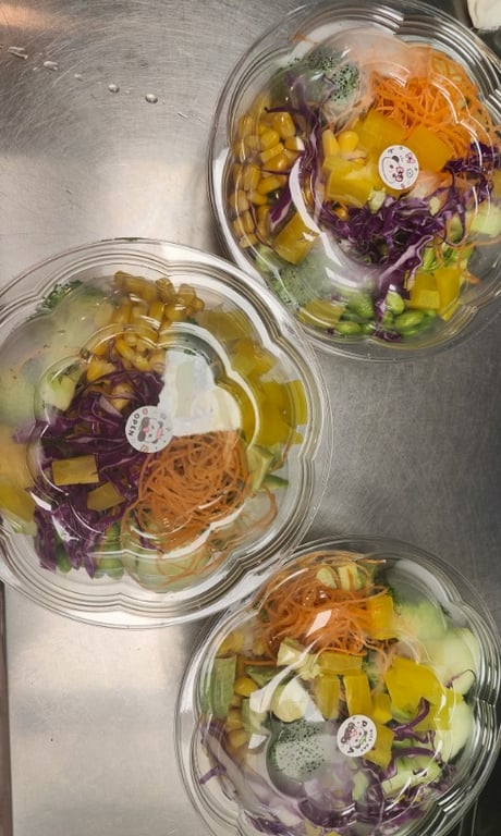 P6. Vegetables Poke Bowl