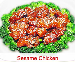 S 5. Sesame Chicken 芝麻鸡
