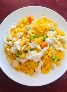 19. 鸡炒饭 <br>Chicken Fried Rice