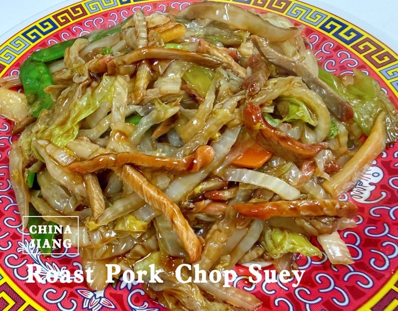 36. Roast Pork Chop Suey 叉什碎