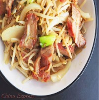 Roast Pork Chow Mein叉烧炒面