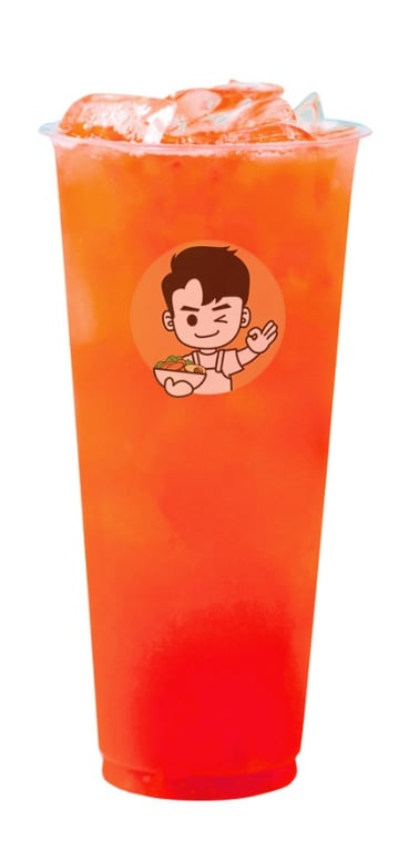 Strawberry Green Tea （24oz）