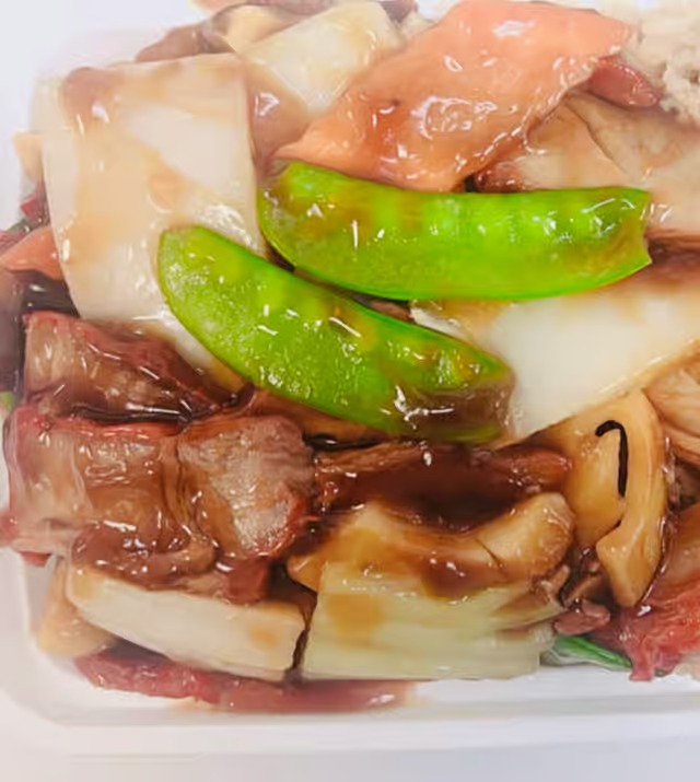 Pork with Chinese Vege 白菜叉烧