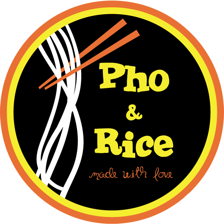Pho and Rice logo