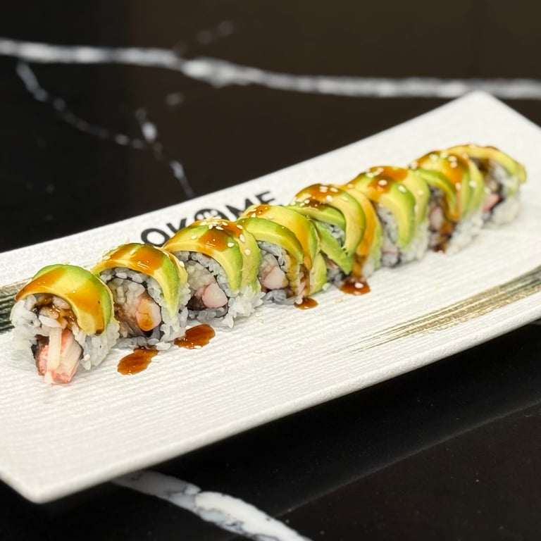 Dragon Roll (8 pcs)