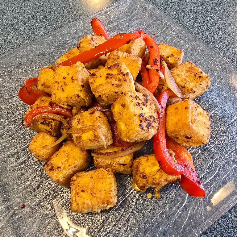 82. Special Spicy Fried Tofu