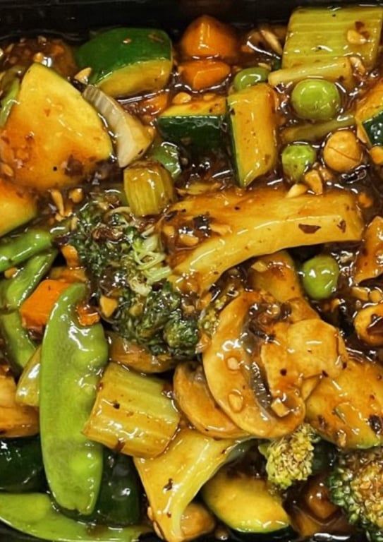 D68. 宫保蔬菜 Kung Pao Vegetable