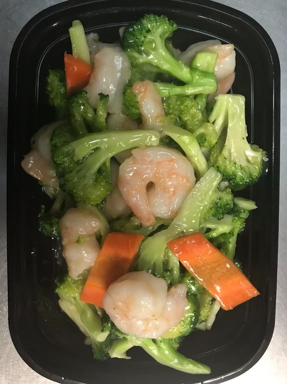 S3. Shrimp Broccoli 芥兰虾