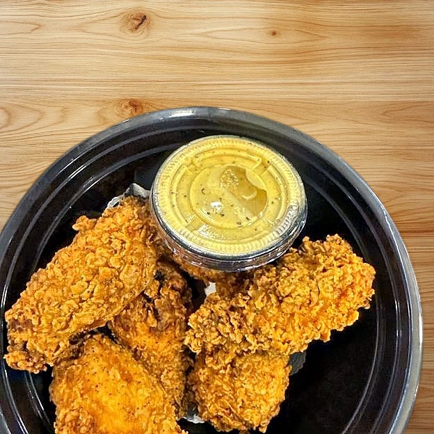 Korean Garlic Parmesan Wing