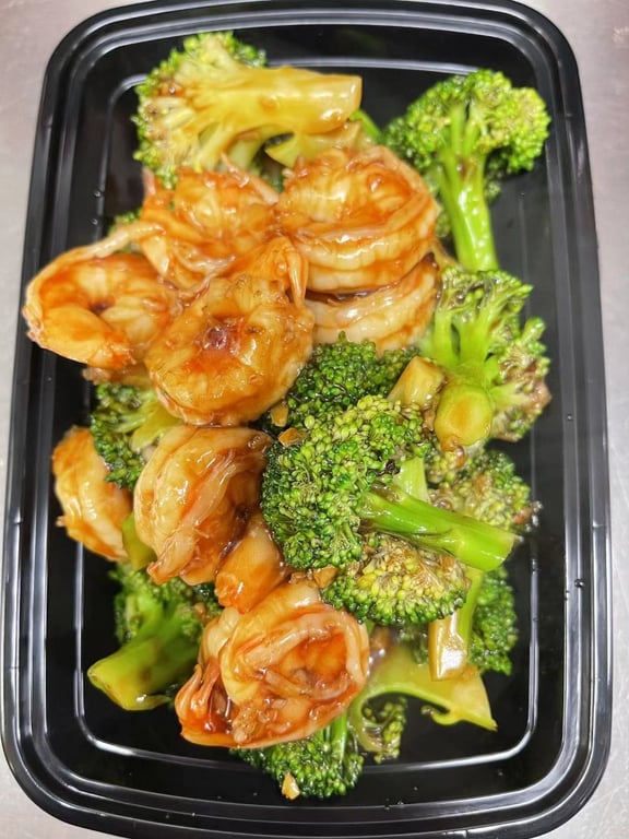 Shrimp with Broccoli