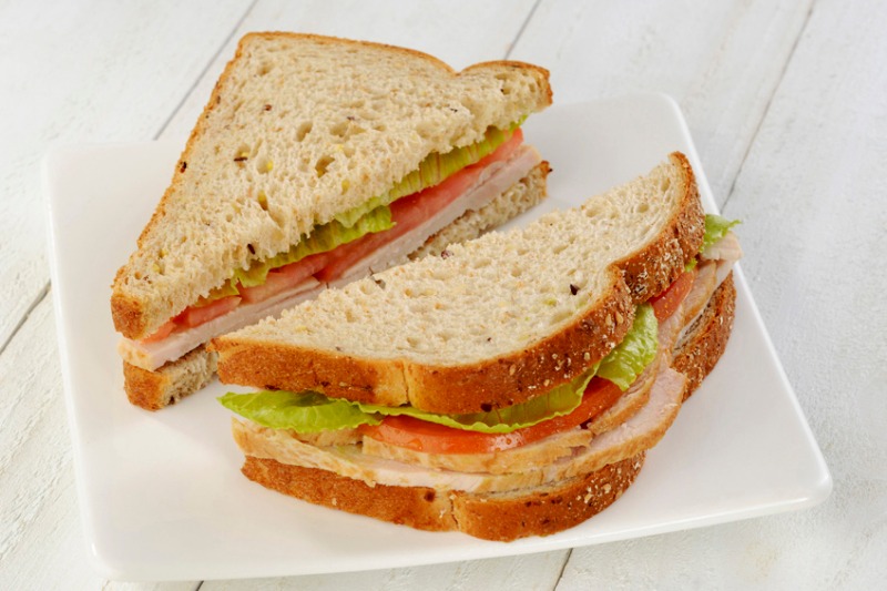 All Natural Turkey Sandwich Image