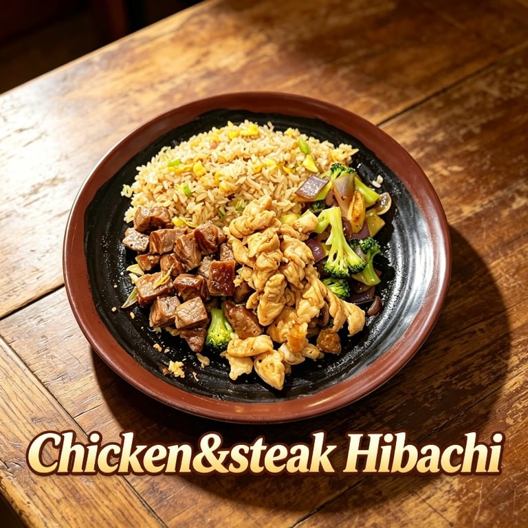 Hibachi Chicken & Steak