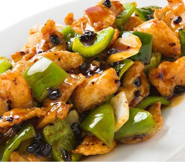 49. Chicken with Black Bean Sauce